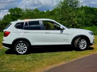 Begagnad BMW X3 2014 Vit SUV