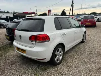 Used VW Golf VI Match 105 HP (77 kW) 2011 White Hatchback