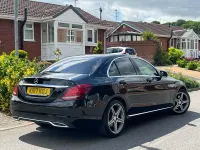 Used Mercedes C220 2017 Black Sedan