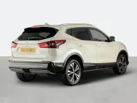 Used Nissan Qashqai N-Connecta 115 HP (84 kW) 2019 White SUV