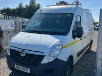 Used Vauxhall Movano 130 HP (95 kW) 2018 White MPV