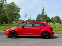 Used Audi A3 S-Line 2013 Red Hatchback