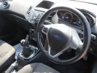 Used Ford Fiesta Zetec 2015 Blue Hatchback