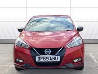 Begagnad Nissan Micra 101 HK (74 kW) 2019 Röd Halvkombi