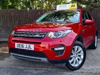 Used Land Rover Discovery Sport SE 180 HP (132 kW) 2016 Red SUV