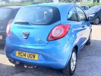 Used Ford Ka Studio 69 HP (50 kW) 2014 Blue Hatchback