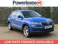 Used Skoda Karoq SE Technology 150 HP (110 kW) 2019 Blue SUV