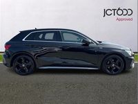 Used Audi A3 S-Line 147 HP (108 kW) 2020 Black Sedan