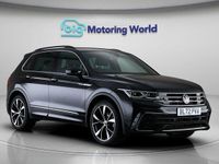 Used VW Tiguan R-line 150 HP (110 kW) 2022 Black SUV