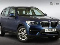 Used BMW X3 Comfort Edition 184 HP (135 kW) 2018 Phytonic blue metallic paint SUV