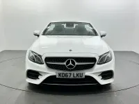 Used Mercedes E220 AMG Line Premium 2018 White Cabriolet