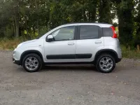 Used Fiat Panda Trekking 85 HP (62 kW) 2014 Silver Hatchback