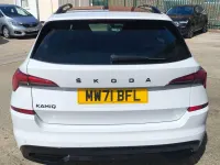 Used Skoda Kamiq Monte Carlo 150 HP (110 kW) 2021 White SUV