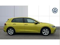 Used VW Golf VIII Life 147 HP (108 kW) 2020 Yellow Hatchback