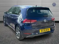 Used VW Golf VII Match 130 HP (95 kW) 2019 Blue Hatchback