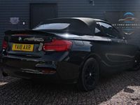 Used BMW 218 M Sport 150 HP (110 kW) 2018 Black Cabriolet
