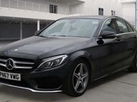 Used Mercedes C250 AMG line 204 HP (150 kW) 2017 Black Sedan