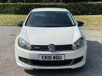 Used VW Golf VI 105 HP (77 kW) 2010 White Hatchback