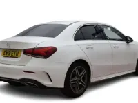 Used Mercedes A180 AMG line 116 HP (85 kW) 2019 White Sedan