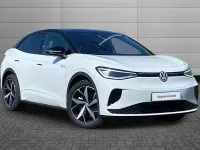 New VW ID.5 GTX 250 kW (340 HP) 2026 Glacier white with black roof SUV