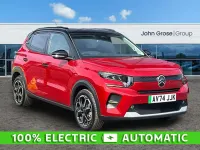 Used Citroën e-C3 83 kW (113 HP) 2024 Red Hatchback