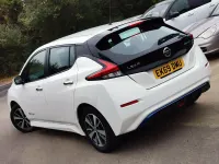 Used Nissan Leaf Acenta 110 kW (150 HP) 2020 White Hatchback