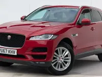 Used Jaguar F-Pace Portfolio 240 HP (176 kW) 2017 Red SUV