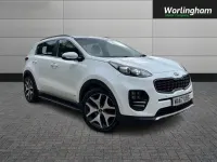 Used Kia Sportage GT-Line 136 HP (100 kW) 2017 White SUV