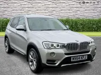 Begagnad BMW X3 xLine 190 HK (139 kW) 2014 Silver SUV