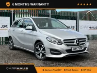 Usado Mercedes B180 SE 109 HP (80 kW) 2017 Prateado Monovolume