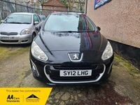 Used Peugeot 308 92 HP (67 kW) 2012 Black Hatchback