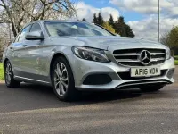 Used Mercedes C220 Premium 170 HP (125 kW) 2016 Silver Sedan