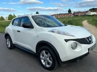 Used Nissan Juke Visia 110 HP (80 kW) 2012 White SUV