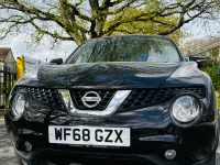 Used Nissan Juke N-Connecta 110 HP (80 kW) 2018 Black SUV