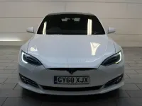 Used Tesla Model S 350 kW (476 HP) 2018 White Hatchback