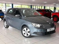 Used Skoda Fabia SE 110 HP (80 kW) 2016 Grey Hatchback