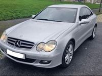 Used Mercedes CLK220 Avantgarde 150 HP (110 kW) 2008 Silver Coupe