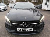 Used Mercedes CLA200 Shooting Brake AMG line 136 HP (100 kW) 2017 Black Estate