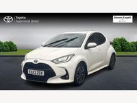 Used Toyota Yaris Hybrid Design 2023 White Hatchback