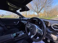Used Mercedes A200 AMG line 2018 Black Hatchback
