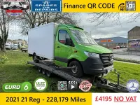Used Mercedes Sprinter Progressive 140 HP (102 kW) 2021 Green Van