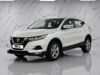 Used Nissan Qashqai Acenta Premium 115 HP (84 kW) 2018 White SUV