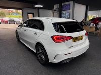 Used Mercedes A250 AMG line 2019 White Hatchback