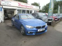 Used BMW 420 Coupé M Sport 190 HP (139 kW) 2017 Blue Coupe