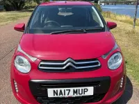 Used Citroën C1 Feel 68 HP (50 kW) 2017 Red Hatchback