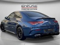 Used Mercedes CLA200 AMG line 163 HP (119 kW) 2022 Blue Coupe