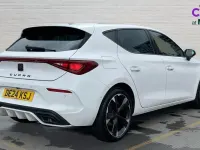 Used Cupra Leon 150 HP (110 kW) 2024 White Hatchback