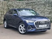 Used Audi Q3 S-Line 150 HP (110 kW) 2024 Blue SUV