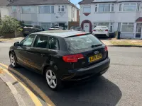 Used Audi A3 102 HP (75 kW) 2009 Black Hatchback