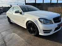 Used Mercedes C220 AMG 170 HP (125 kW) 2012 White Coupe